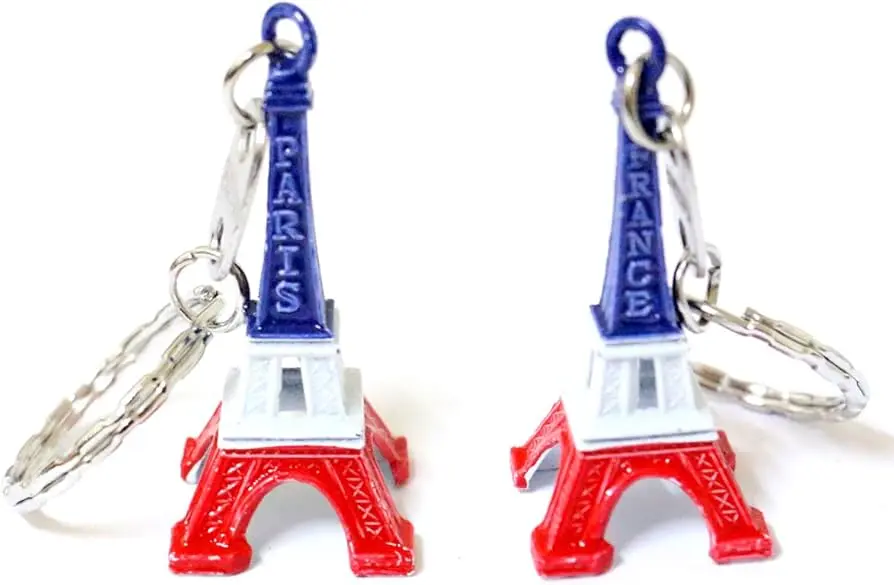 Paris Eiffel Tower Keychain