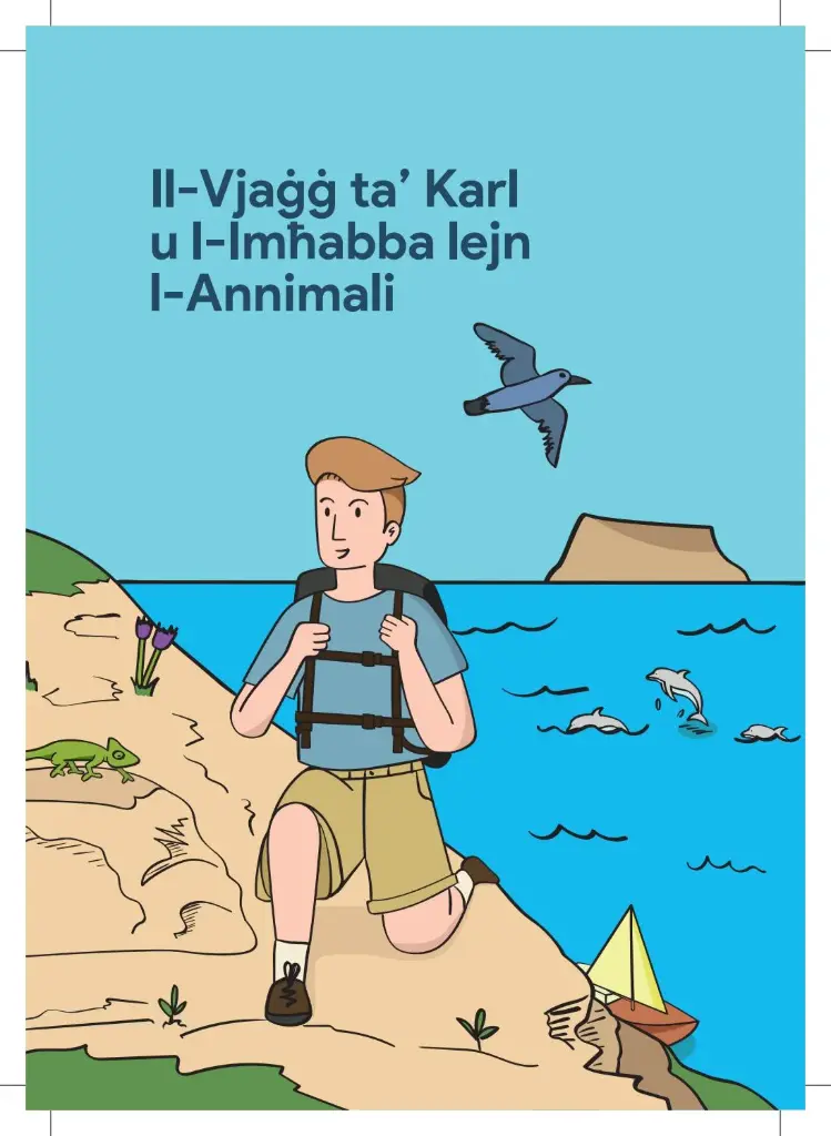 Maltese Animal Book - Il-Vjaġġ ta' Karl u l-lmħabba lejn l-Annimali 