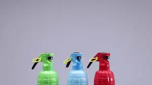 Light Blue 'FAKE Grenade' Spray