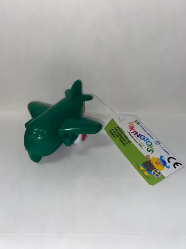 Green Model Airplane