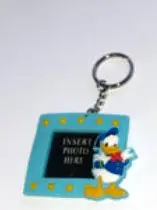 Blue Donald Duck Picture Keychain