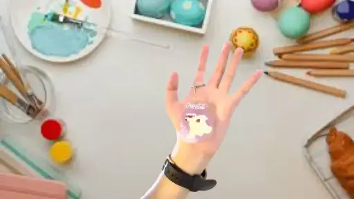 Coca-Cola Polar Bear Keychain