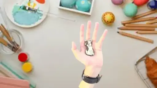 T.F.A.L 5 Dog Keychain