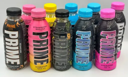 Empty Prime Bottles