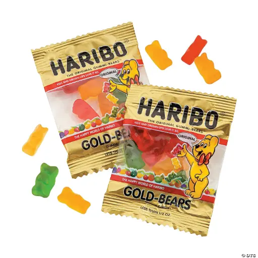 Haribo Small Gold Bears Gummy Bears Pack