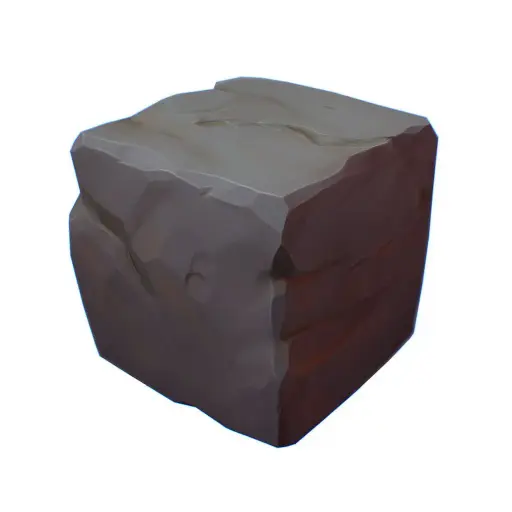 Cube Shaped Rock