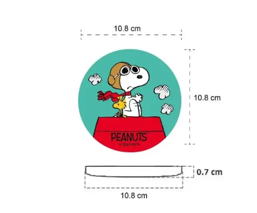 Snoopy Rubber Coaster Pack