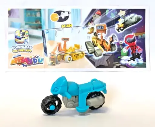 Small Blue Motorbike