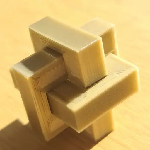 3D Printed Y Knot Puzzle